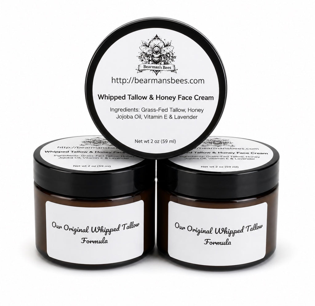Whipped Tallow & Honey Face Cream
