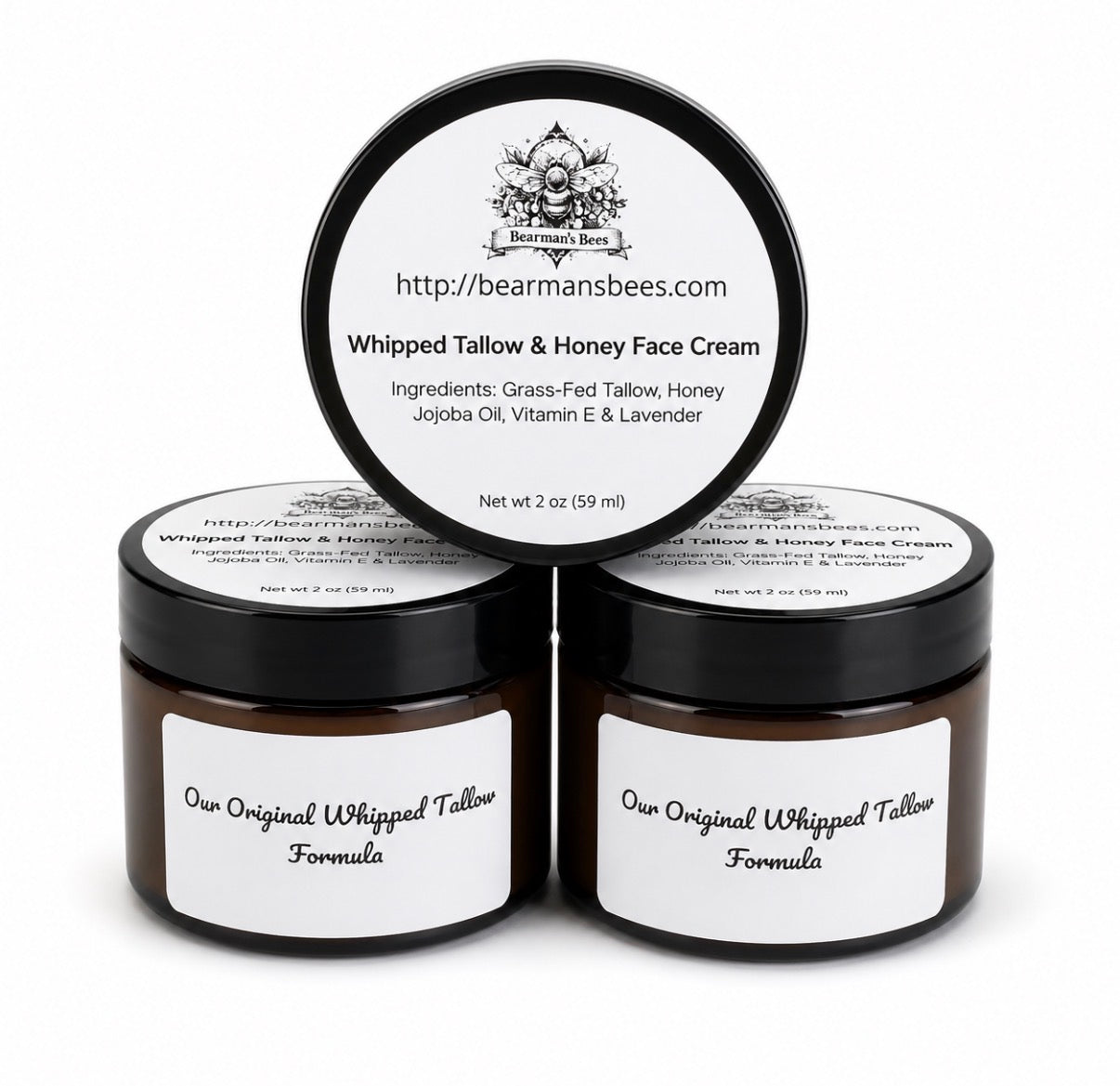 Whipped Tallow & Honey Face Cream