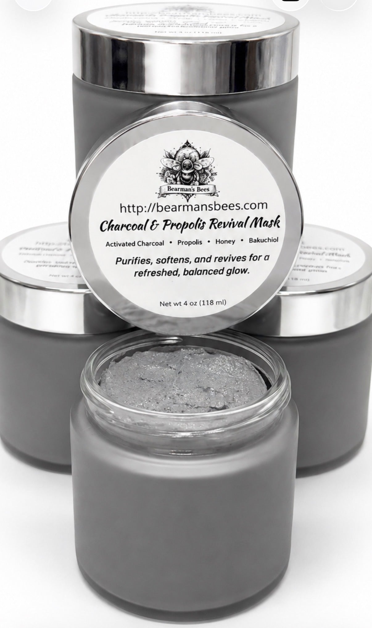 Charcoal & Propolis Revival Mask