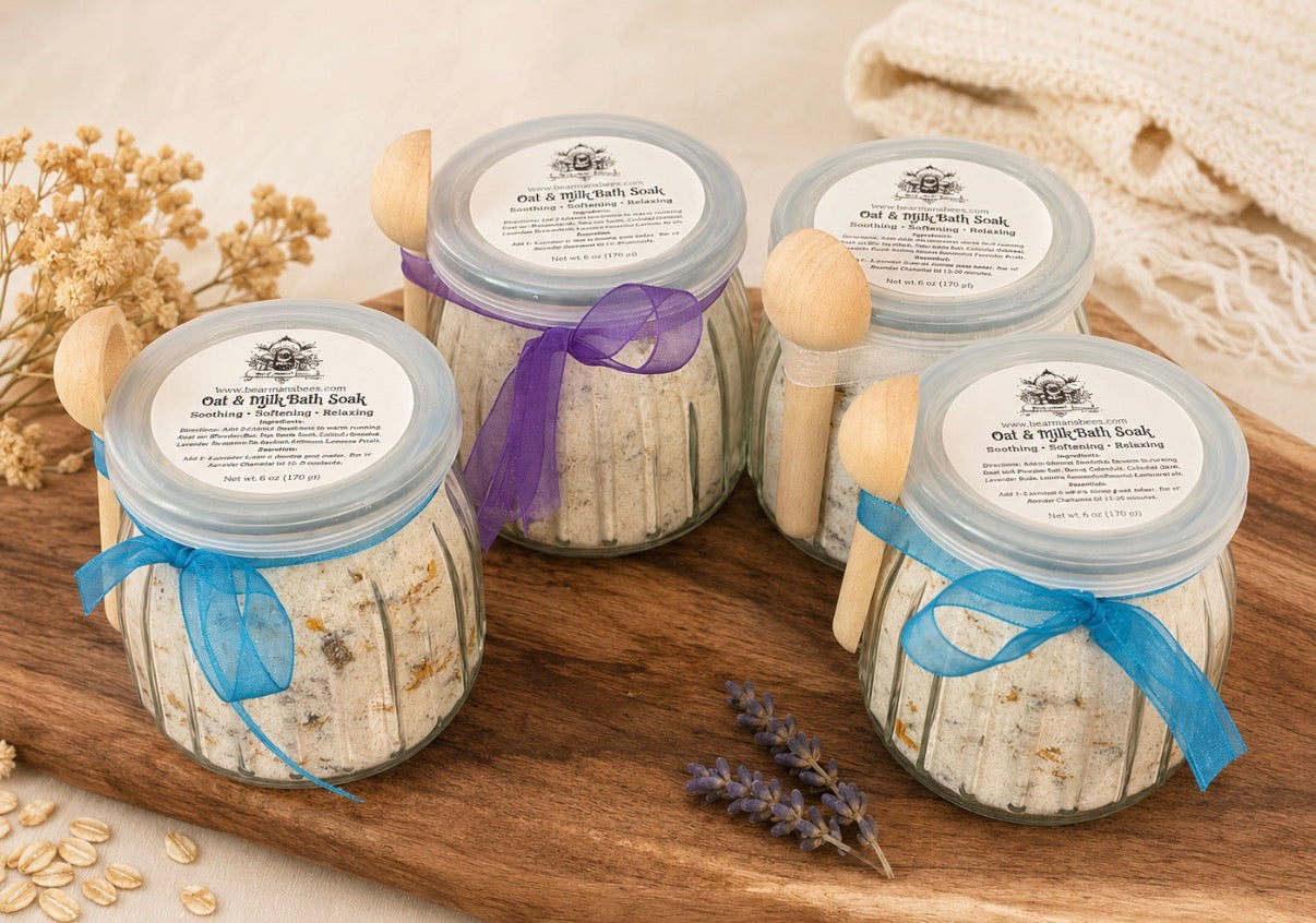 Honey Oat Milk Bath Soak