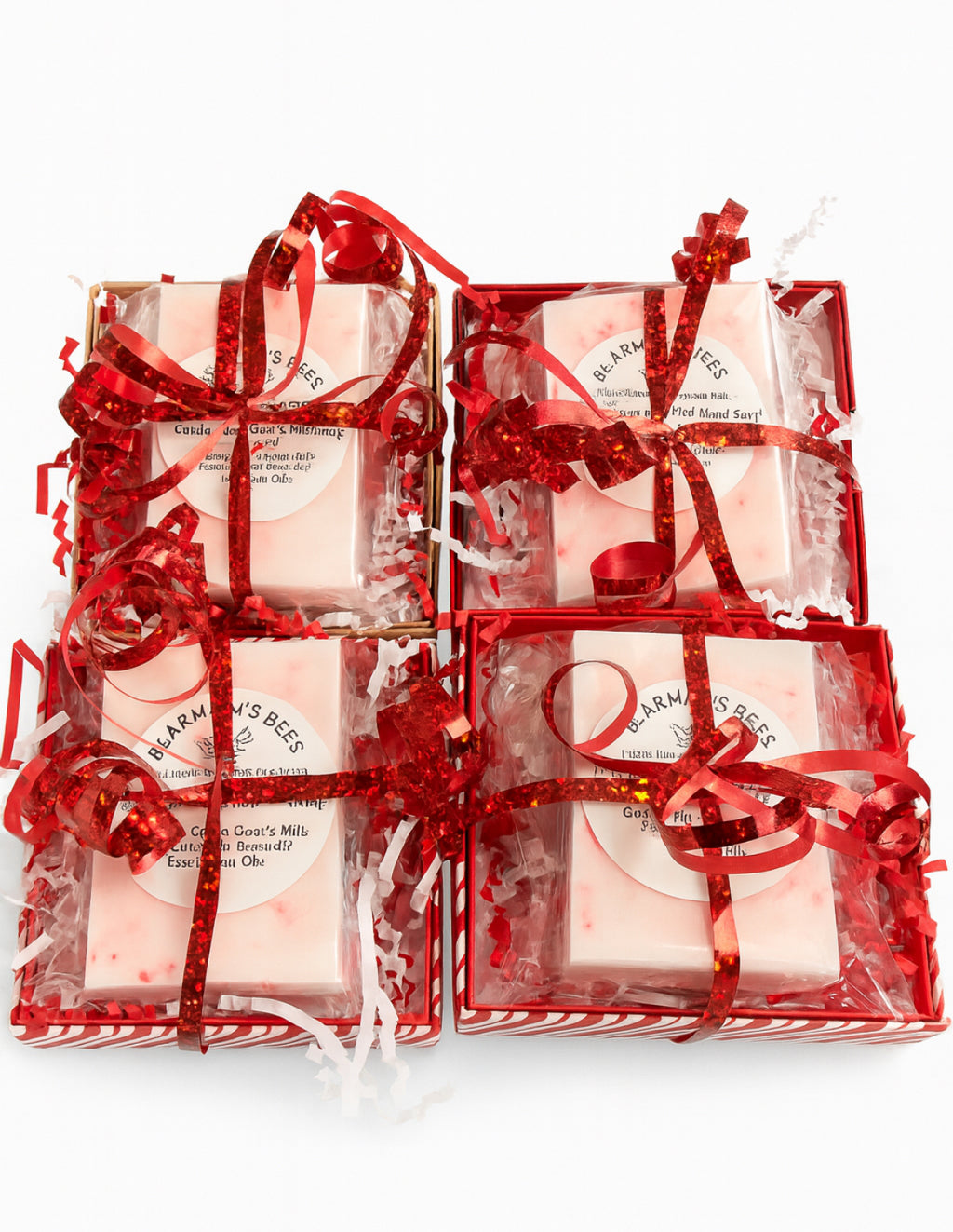 Goat's Milk Candy Cane Scent Hand Soap