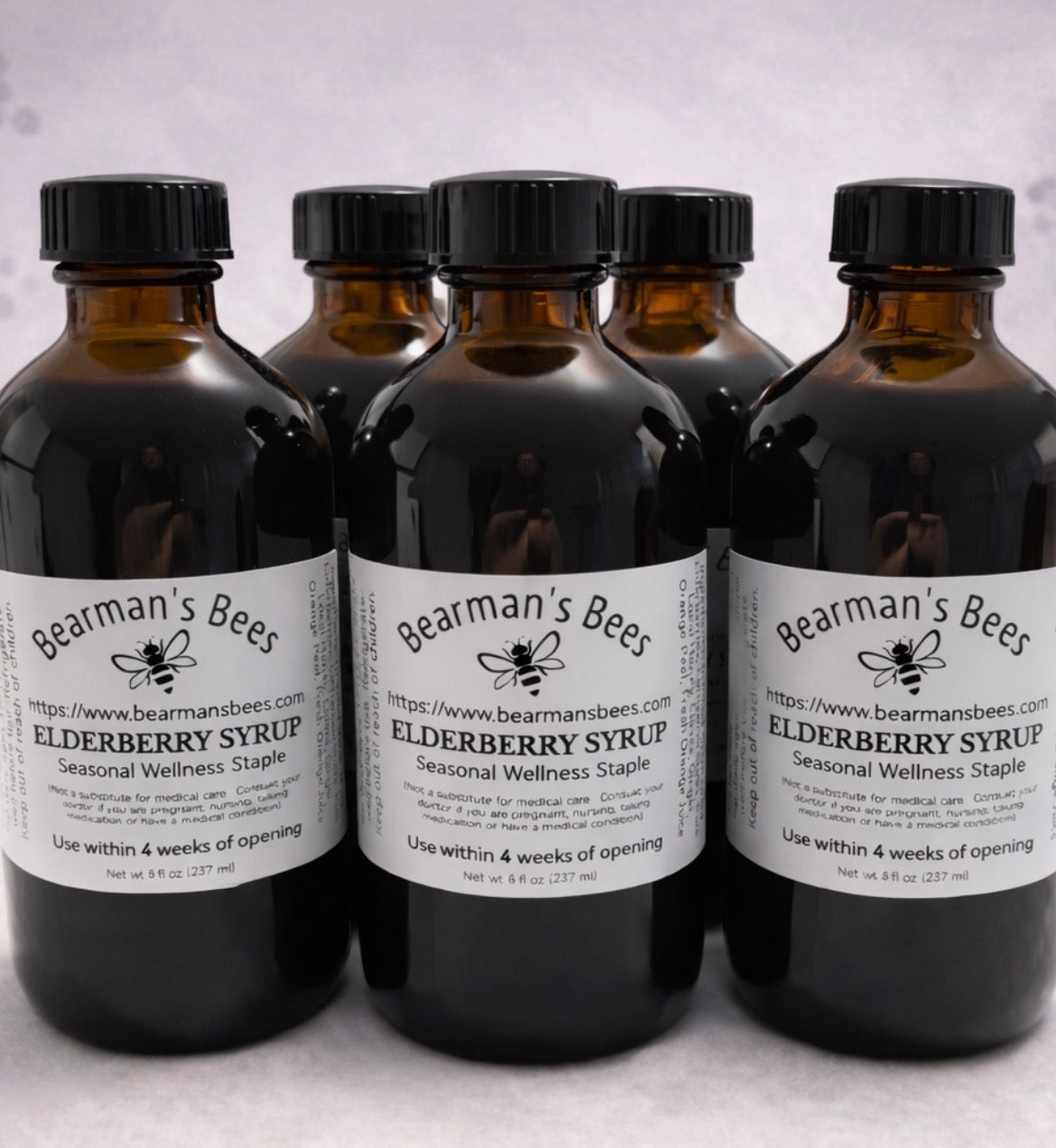 Elderberry Syrup 8 oz (237 ml)
