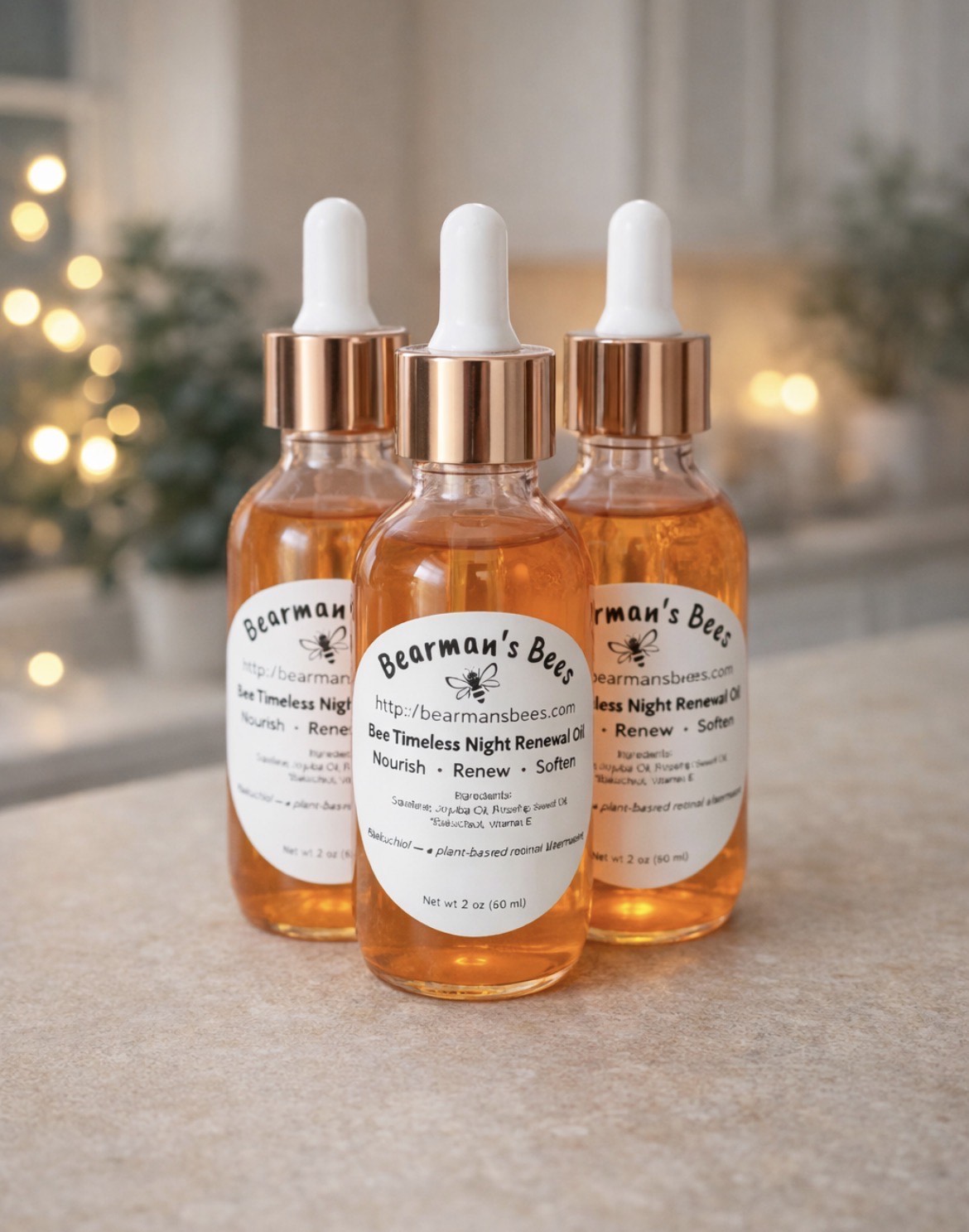 Bee Timeless Night Oil 2 oz (60 ml)